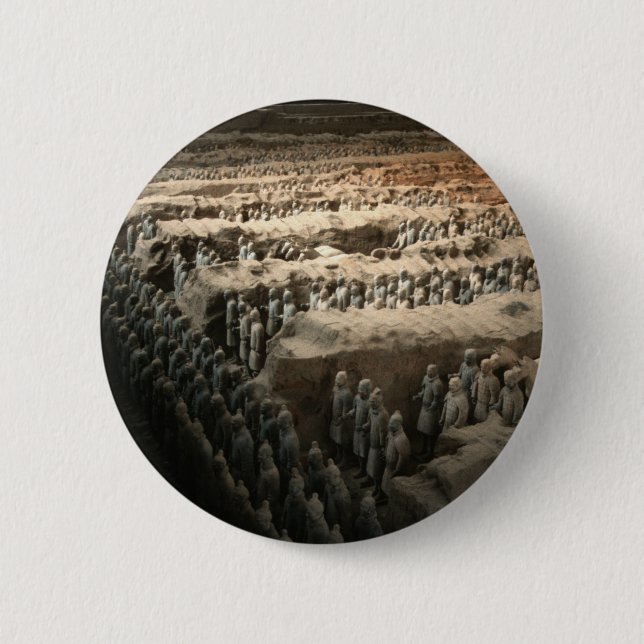 Badge Rond 5 Cm L'armée de terre cuite (Devant)
