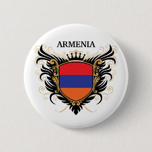Badge Rond 5 Cm L'Arménie [personnalisez]