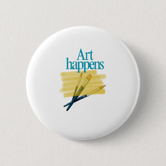 Badge Rond 5 Cm L'art se produit