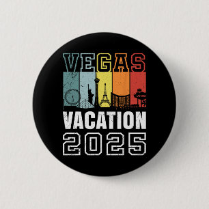 Badge Rond 5 Cm Las Vegas 2025 