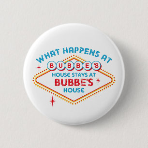 Badge Rond 5 Cm Las Vegas reste chez Bubbe
