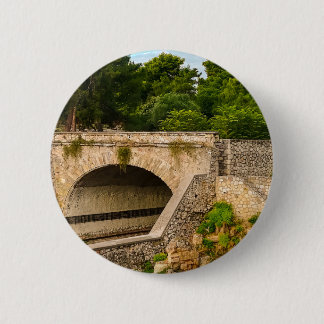 Badge Rond 5 Cm L'Athènes Colorée