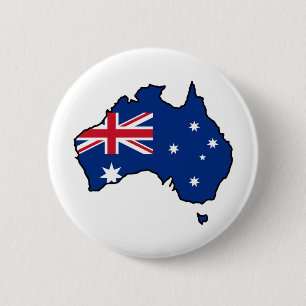 Badge Rond 5 Cm L'Australie fraîche