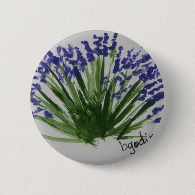 Badge Rond 5 Cm Lavande (Devant)