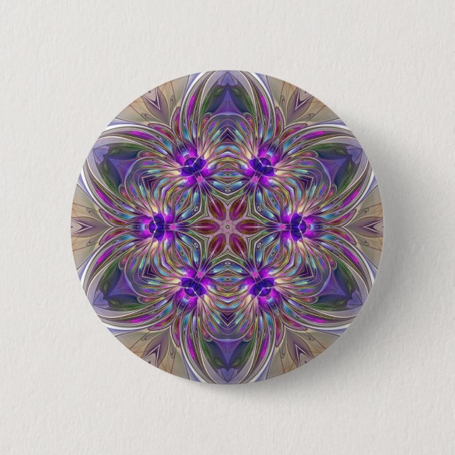 Badge Rond 5 Cm Lavender Thrill (Devant)
