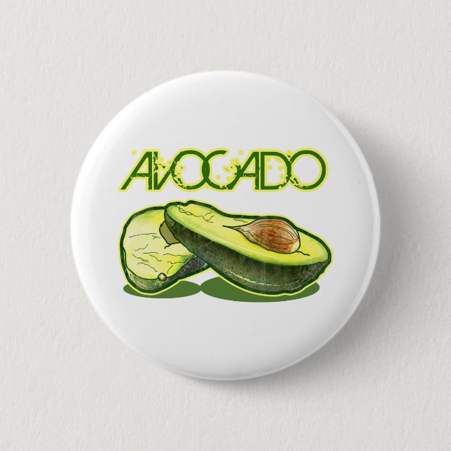 Badge Rond 5 Cm L'avocat (Devant)