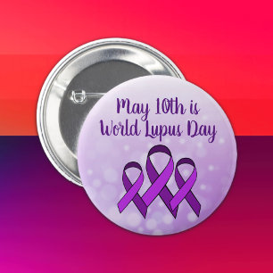 Badge Rond 5 Cm Le 10 mai est le bouton de la Journée de sensibili
