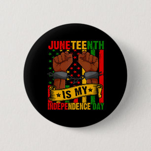 Badge Rond 5 Cm Le 11 Juillet Ma Fête De L'Indépendance Libre Ish