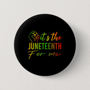 Badge Rond 5 Cm Le 11° juin pour moi Mois de l'histoire des Noirs 