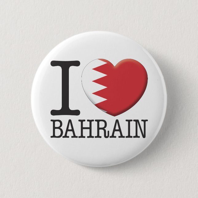 Badge Rond 5 Cm Le Bahrain (Devant)
