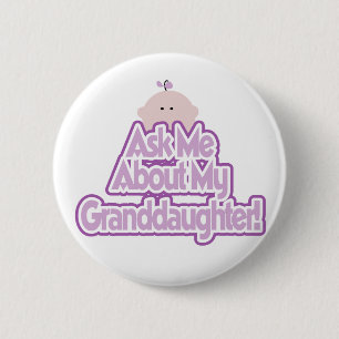 Badge Rond 5 Cm Le bébé posent des questions sur mes T-shirts de