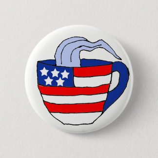 Badge Rond 5 Cm Le BH bouton politique de thé