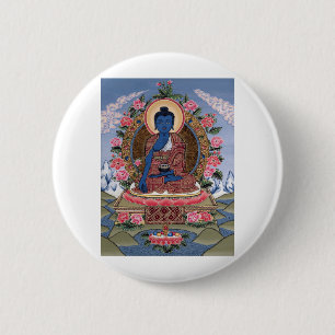 Badge Rond 5 Cm Le Bouddha