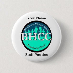 Badge Rond 5 Cm Le bouton BHCC du professeur