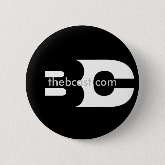 Badge Rond 5 Cm Le bouton d'avatar de logo de B-Fonte (Devant)