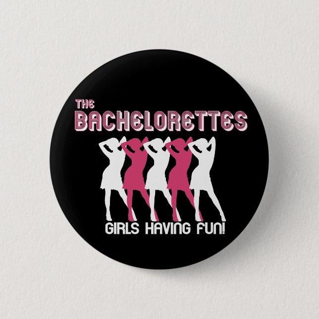Badge Rond 5 Cm Le bouton de Bachelorettes (Devant)