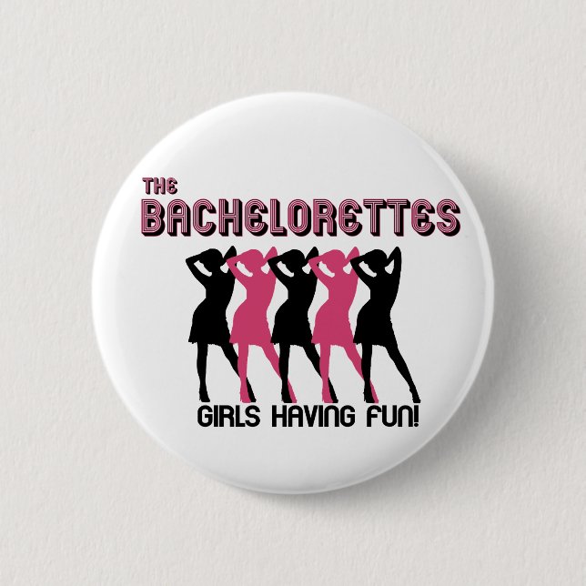 Badge Rond 5 Cm Le bouton de Bachelorettes (Devant)