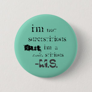 Badge Rond 5 Cm Le bouton de citation de bureau