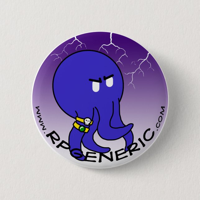 Badge Rond 5 Cm Le bouton de Floon (Devant)