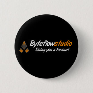 Badge Rond 5 Cm Le bouton "officiel" de Byteflowstudio