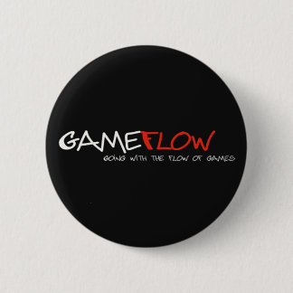 Badge Rond 5 Cm Le bouton "officiel" de Gameflow