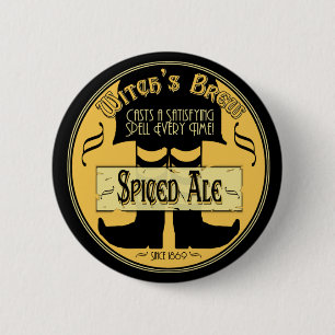 Badge Rond 5 Cm Le Brew de la sorcière