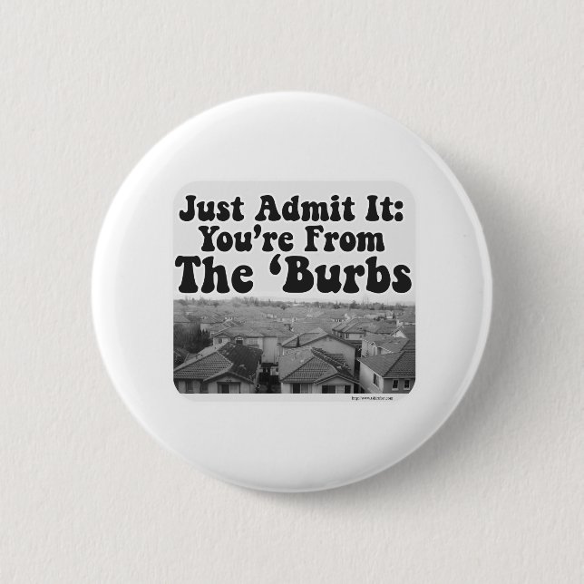 Badge Rond 5 Cm Le Burbs (Devant)
