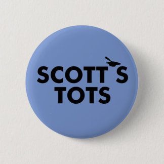 BADGE ROND 5 CM LE BUREAU : LES DOIGTS DE SCOTT