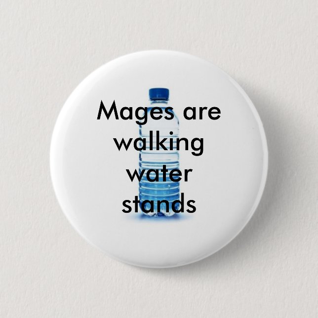 Badge Rond 5 Cm Le cadeau donné à Mage… (Devant)