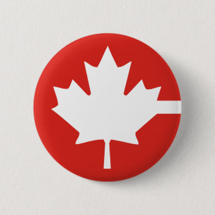 Badge Rond 5 Cm Le Canada
