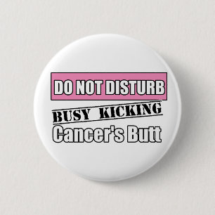Badge Rond 5 Cm Le Cancer Du Sein Ne Dérange Pas Le Bouton De Cuei