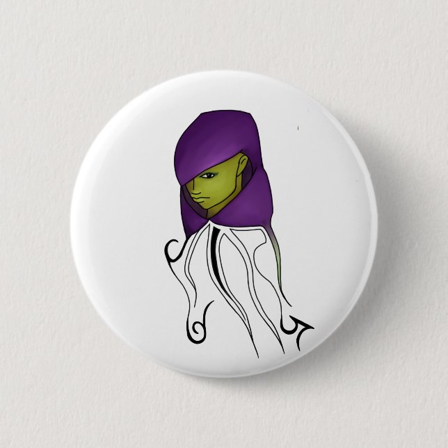 Badge Rond 5 Cm Le capot du moine (Devant)