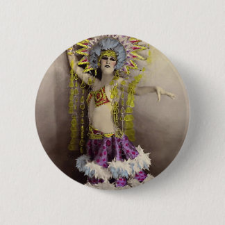 Badge Rond 5 Cm Le casino de Paris a costumé le danseur