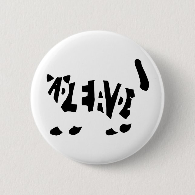 Badge Rond 5 Cm Le chat de Schrödinger (Devant)