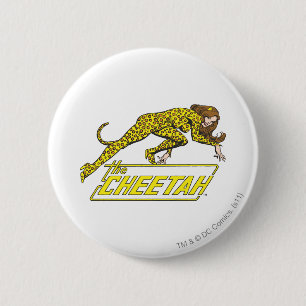 Badge Rond 5 Cm Le Cheetah