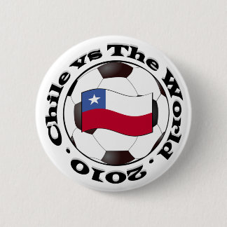 Badge Rond 5 Cm Le Chili contre le monde
