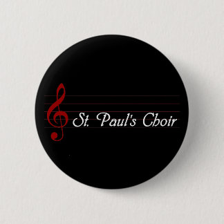 Badge Rond 5 Cm Le choeur de St Paul