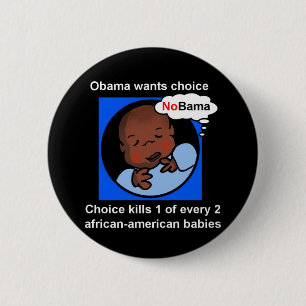Badge Rond 5 Cm Le choix tue 1 sur tous les 2 bébés