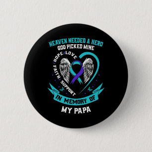 Badge Rond 5 Cm Le Ciel Avait Besoin D'Un Héros Que Dieu A Pris Mo