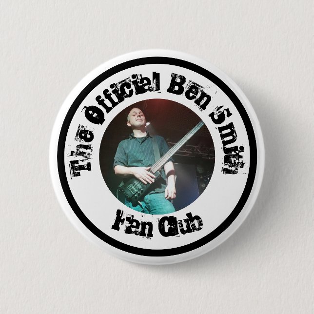 Badge Rond 5 Cm Le club de fan officiel de Ben Smith (Devant)