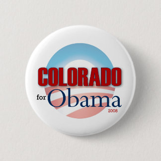 Badge Rond 5 Cm Le Colorado pour Obama