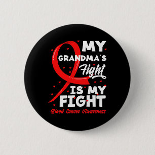 Badge Rond 5 Cm Le combat de ma grand-mère est mon combat Sensibil