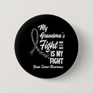 Badge Rond 5 Cm Le combat de ma grand-mère est mon combat Tumeur c