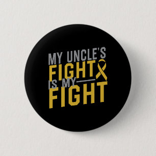 Badge Rond 5 Cm Le combat de mon oncle est mon combat contre le ca