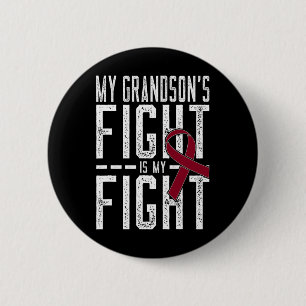 Badge Rond 5 Cm Le combat de mon petit-fils est mon combat contre 