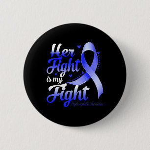 Badge Rond 5 Cm Le combat est mon combat de sensibilisation à l'hy