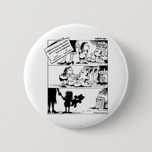 Badge Rond 5 Cm Le Comportement Est Le Bouton Arrondi Vérité