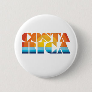 Badge Rond 5 Cm Le Costa Rica
