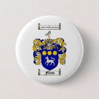 BADGE ROND 5 CM LE CREST DE FAMILLE DE FLYNN - MANTEAU DE FLYNN
