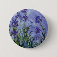 le cru fleurit lilac-irises-1917 monet.